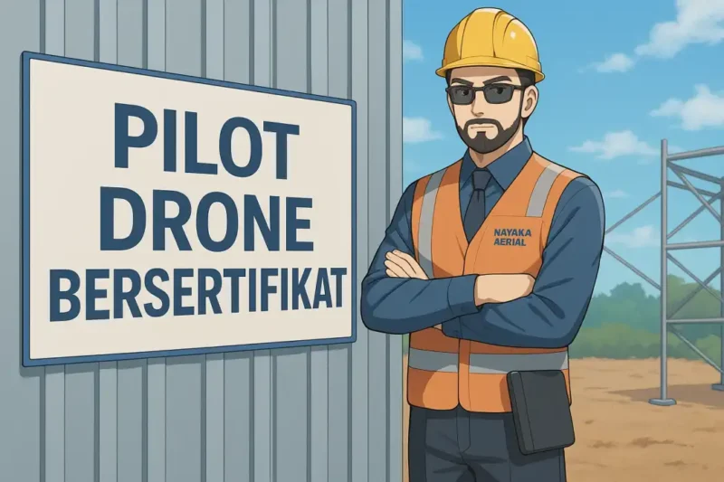 Pilot Drone Bersertifikat: Jaminan Profesionalisme dan Keamanan di Proyekmu 1 pilot drone bersertifikat apdi